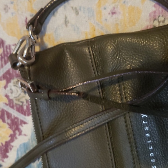 SANCTUARY LEATHER PURSE MILITARY  GREEN - Picture 4 of 6